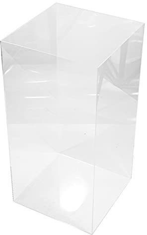 DeeDuud Acryl Vitrine 30 x 30 x 60 cm, Acryl Schaukasten Transparent für Action Figuren Spielzeug Figuren Modellautos MiniFiguren Sammelfiguren
