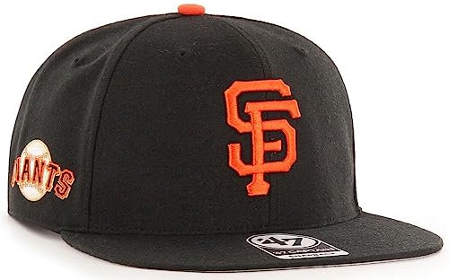 47 Brand San Francisco Giants Sure Shot Sidepatch 2 Tone Captain Snapback Cap MLB Forty Seven