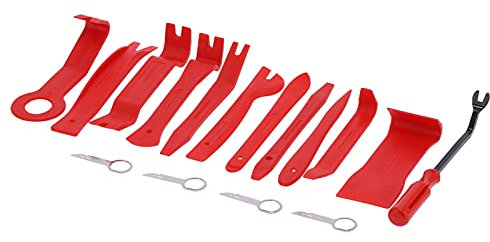 TIKATARER Outils de Garniture Dépose Automatique, Outil de Dépose de Garniture Automatique 16 Pièces Kit d'Outils de Dépose de Garniture de Voiture Outil de Dépose de Garniture Kit de