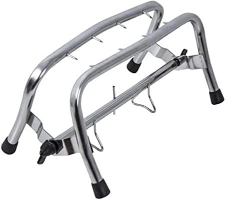 Filtex Portaprosciutto in Tubo Cromato, Argento, unica