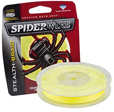 SpiderWire Stealth Braided Fishing Line, 20lb, 125 yd, Translucent, 1 Ct