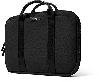 Bellroy Laptop Brief 15, Laptop-Tasche aus Stoff (15 Laptop, Notizbuch, Kabel, Alltagsdinge) Black