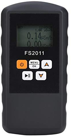 Rilevatore di Radiazioni Nucleari Contatore Geiger Tubo per beta Gamma X Ray Radio Dosimetro Monitor, Misuratore Digitale LCD Portatile Dosimetro con Dispositivo di Allarme Misuratore di Radiazione Ga