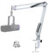 YOUSHARES AM8 Mic Arm White - Suspension Microphone Boom Arm for FIFINE AM8 XLR/USB Gaming Microphone, AM8 Mic Stand for Podcast, VoiceOver, Recording