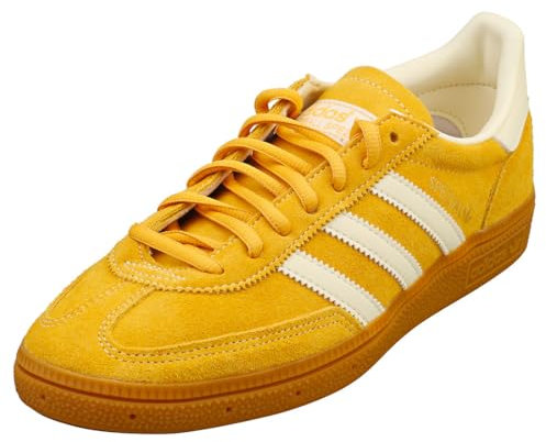adidas Originals Handball Spezial, Wonder Silver/Off White/Gum, Gelb, 8 US Women/7 US Men