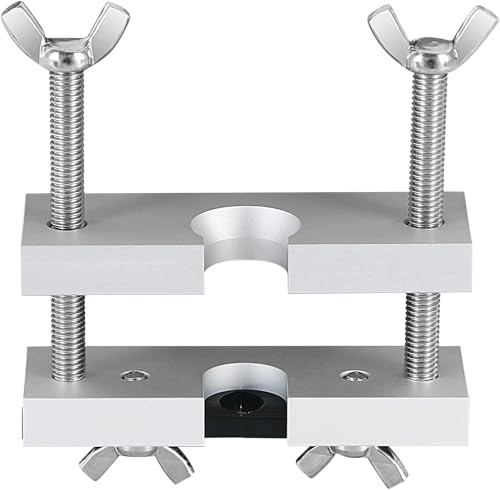 Zodazoqa Adjustable Mouthpiece Puller Tool Silver Aluminum Mouthpiece Puller Tool Metal Mouth Piece Remover for Brass Wind Instruments Trumpet Trombone Horn (Silver)