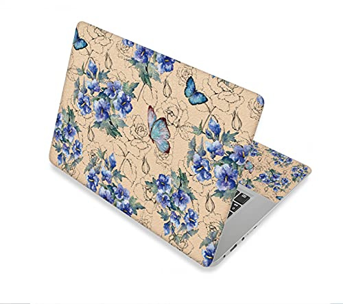 Adesivo per Laptop a Forma di Farfalla, per Computer Portatile da 12, 13,3, 15,6, 17, HP/MacBook/ECC.