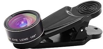 OKUMEYR Handy Kamera Mit Fischaugen Weitwinkel Teleconverter Und Cpl-polarisationslinse Kompatibel Mit Smartphones