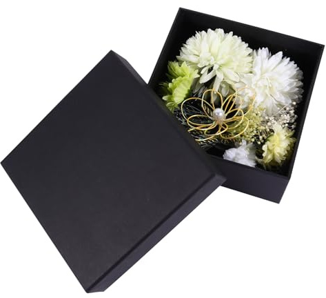 SAFIGLE Ensemble 9 Pièces D’accessoires pour Cheveux Féminins en Fleurs Préservées, Coiffe Kimono Décorative Verte, Mariage, Festival et Usage Quotidien