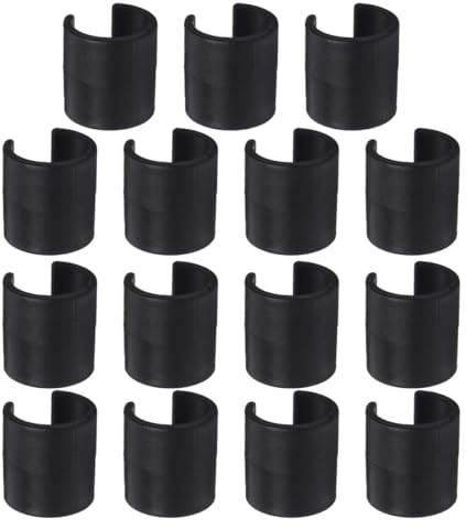 DOITOOL 15 Clips para Postes de Agilidad para Entrenamiento de Fútbol, Accesorios Deportivos Resistentes y Seguros, Clips para Bandera de Esquina, Equipo de Práctica, Fijación