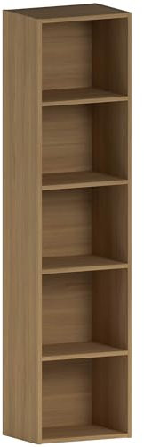 Vida Designs Oxford Fünffächriges Würfelregal, Eiche, Hölzern, Regalsystem, Ausstellen, Darstellen, Aufbewahrung, Aufbewahren, Möbelstück, Möbel, Büro, Wohnzimmer