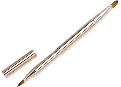 Housoutil Lip Makeup Tool Kit Retractable Lip Brush for Blending Applying Lipstick Gloss Plumping Essential Beauty Tool