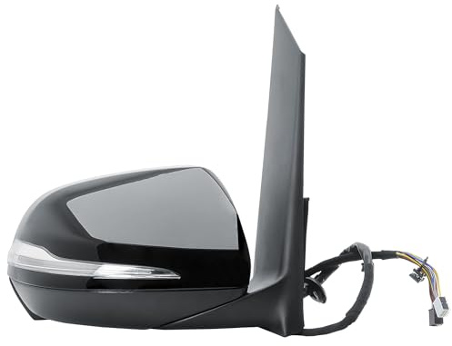 Espejo Retrovisor Exterior Derecho Lado Pasajero Electrico y Calefactable con Luz Intermitente y Luz Ambiental con BLIS para Mercedes Vito W447 2014-2025