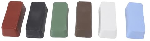 SUNGOOYUE Juego de Pasta para Pulir Metales para un Aspecto Brillante en Superficies Metálicas para Acero Inoxidable, Aluminio y Cobre [6 piezas]