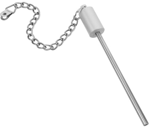 Abaodam Chaîne de Fixation en Métal pour Parasol de Terrasse, Sangle Réglable Résistante aux Intempéries, Accessoire pour Pièces de Parasol de Patio, Stabilisateur Fiable pour Jardin,