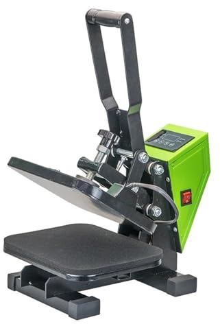 JOJIDE Machine de tampographie, Machine de Presse à Chaud 21x28cm, imprimante à Transfert de Chaleur for T-Shirt, Tapis de Souris, carnet, Puzzle, Sac