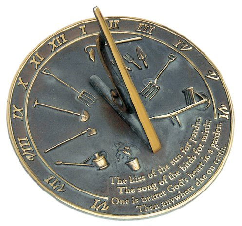 Rome RM2307 Brass Sundial Kiss of the Sun