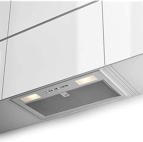 FABER INKA SMART C/33 LG A70 - Cappa Aspirante 70 cm Sottopensile da Cucina ad Incasso, Aspirante Esterna o in Ricircolo con Filtro Cappe Faber F23 a Carboni Attivi