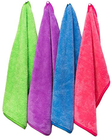 YSN 101 Handtuch 35x70cm - extra weich Handtücher - 4er Pack - 4 Farben