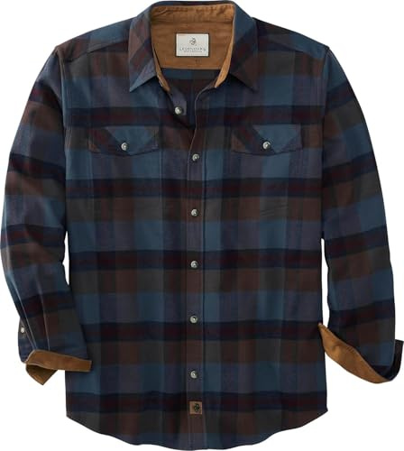 Legendary Whitetails mäns legendariska rutiga flanell button-down-skjorta (paket med 1)