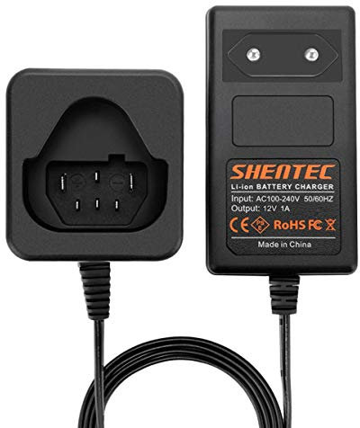 Shentec Li-ION 12V Chargeurs Batterie pour AEG 12V L1215 L1215P L1215R L1220 L1230 L1240 R82059 AC82059 AC82049 130220001