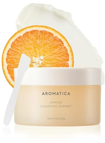 AROMATICA Orangen-Reinigungssherbet 150g - Make-up Entferner Balsam - schmelzt hartnäckige Unreinheiten