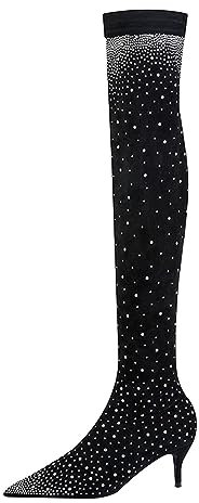 Botas de mujer Zapatos de plataforma Botas de mujer En la parte superior. Botas con tacones Diamantes brillantes, Botas de goma cortas, Botines de mujer, Botas de mujer Planas, Botines con cordones