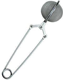 APOLLO THE HOUSEWARES BRAND Tea Infuser Tongs, Silver, 8.1x22x4.7, Stainless Steel,6318