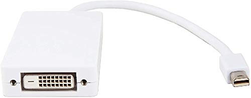 Urban Factory CBB41UF cavo e adattatore video Mini DisplayPort DisplayPort + DVI + HDMI Bianco