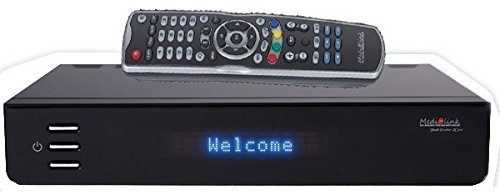 medi @ link Black Panther 1 X CX 1 X CI Plus Combo DVB-S2 + Hybrid Tuner per DVB C HD/DVB-T2 + IPTV, lettore di schede Linux ricevitore satellitare digitale HDTV USB 2.0 Ethernet/LAN NEU