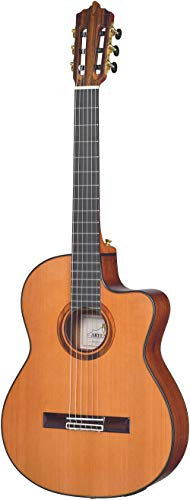 ARTESANO Konzertgitarre, Nuevo Marrón Cut, eSonido Preamp