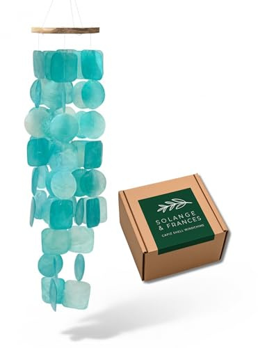 Solange & Frances Wind Chimes for Outside, Gifts for Mom, Gifts for Women who Have Everything, Outdoor Birthday Ideas, Mother's Day Decor Gift