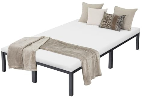 ML-Design metallsäng 120x200 cm antracit stålram med ribbotten stabil och robust enkelsäng bekväm för barnrum tonåringar vuxna gästsäng säng för ungdomsrum gästrum extra hållbar och lättmonterad