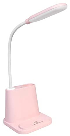 RajoNN Lampada da scrivania a LED dimmerabile Ricarica USB Comodino per Camera da Letto Lampada da Tavolo con Controllo tattile Dimmerazione Senza polarità Tramite Pulsante a sfioramento a