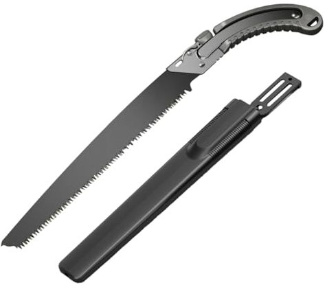 Scie d'élagage d'arbre - Scie pliante à main, coupe-branches tranchantes | Outils de jardinage compacts pour l'élagage des arbres, scie d'élagage à bois manuelle, scie à main pliable légère pour