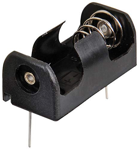 Batterihållare, 1X 1/2 AA, batterihållare och batteritillbehör, Qty X 1 | MP000349