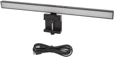 WOHPNLE Datormonitorlampa, laptop monitorlampa anti-blå ljus ögonvård LED datormonitor ljus bar för kontor, hem