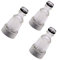 XUSUD 3 PCS Pressure Washer Inlet Filter, 3/4 Inch Universal Water Filter, Protects Pump from Dirt, Transparent, 55g, Manual