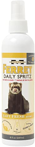 Marshall Ferret Daily Spritz Conditioner β 8 oz β Gentle Hydrating Grooming Spray β Softens, Freshens & Conditions Coat Between Baths β Baby Fresh Scent