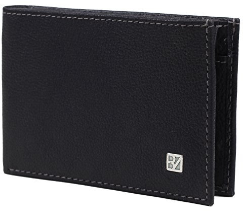 Bodenschatz Leder Geldbörse schwarz
