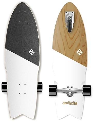 Streetsurfing - Surf Skate Snaker 30, Longboard Unisexo, Black, One Size - 11-01-002-2
