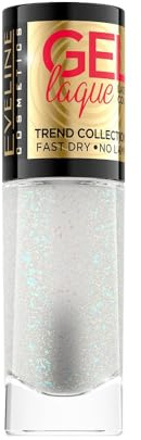 Eveline Cosmetics Gel Laque Smalto per Unghie - No. 202, Effetto Gel Rapida Asciugatura e Lunga Durata Senza Lampada UV LED, 8 ml