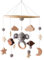 Carillon éolien mobile pour bébé, carillon éolien, hochet, support mobile, cloche de lit, pendentif, lit d'enfant, table à langer, décoration pour nouveau-né, cadeau de chambre de bébé (éléphant)