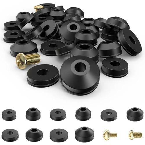 Reparatur-Set für Schlauch, Set aus Unterlegscheiben aus für Wasserhahn, Zubehör für Wasserhahn, Griff für Küchentoilette