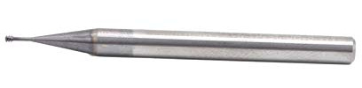 Thread Milling Cutter 3 Tooth, Metric 60° Tungsten Steel CNC Hand Tool, M1.6x0.35xD4x50, Fully Ground Arc Blade for Aluminum, Copper, Stainless Steel, Alloy Steel, Tool Steel, Ti A