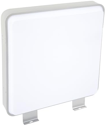 Caja de luz LED, 60 x 60 x 14 cm, 16 W, doble cara, placa de publicidad cuadrada para la nariz, IP65, resistente al agua, caja de publicidad publicitaria para supermercados