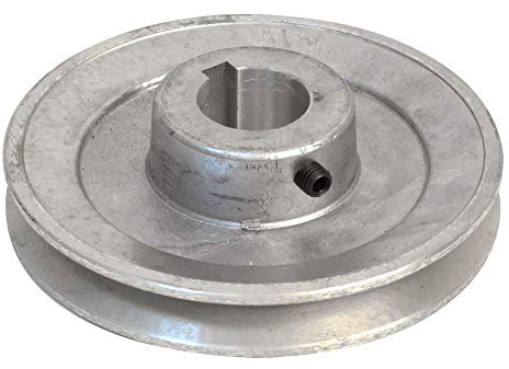 Fartools 117260 Riemenscheibe aus Aluminium, Durchmesser 12 cm, 24-mm-Bohrung