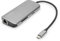 DIGITUS USB-C Docking-Station - 8-Port - Dual-Display-Funktion - 2x HDMI - Gbit LAN - 2 Card-Reader - PD 3.0