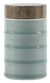 SFANIIX Stash Jar Container Chinese Ceramic Household Tea Cans Medicinal Storage Cans Kitchen Sugar Cans Sealed Loose Tea Cans Vintage Storage Jars (Color : B)