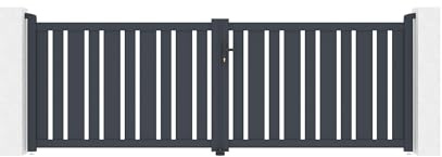 Casanoov Aluminium Driveway Folding gate 3,5m VEYMONT 350B120